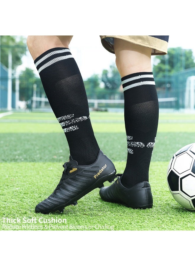 SKY WING Mens Baseball Socks Football Softball Knee High Sock Unisex Athletic Soccer Socks  1/2/3/4 Pairs for Youth Adult  Men and Women - Image 4