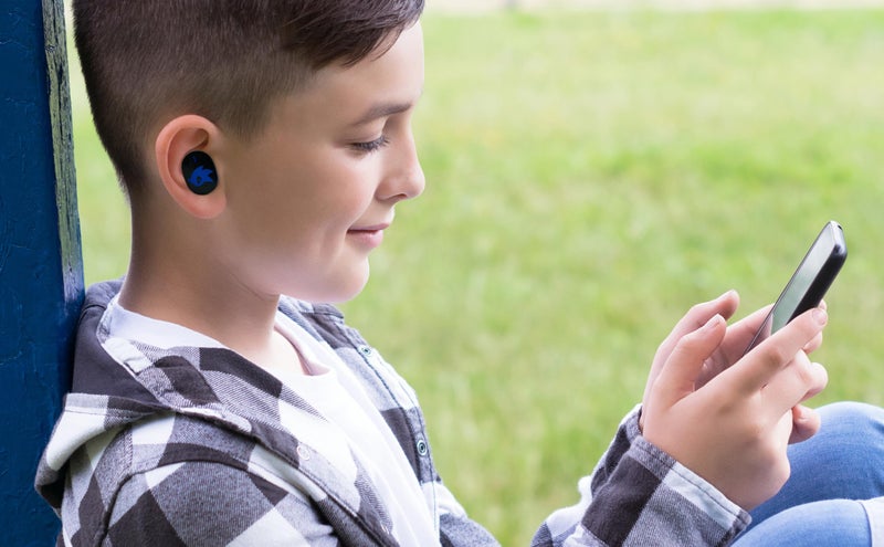 eKids Sonic The Hedgehog Wireless Earbuds with Microphone, Bluetooth Earbuds with Charging Case (Sonic) - Image 5