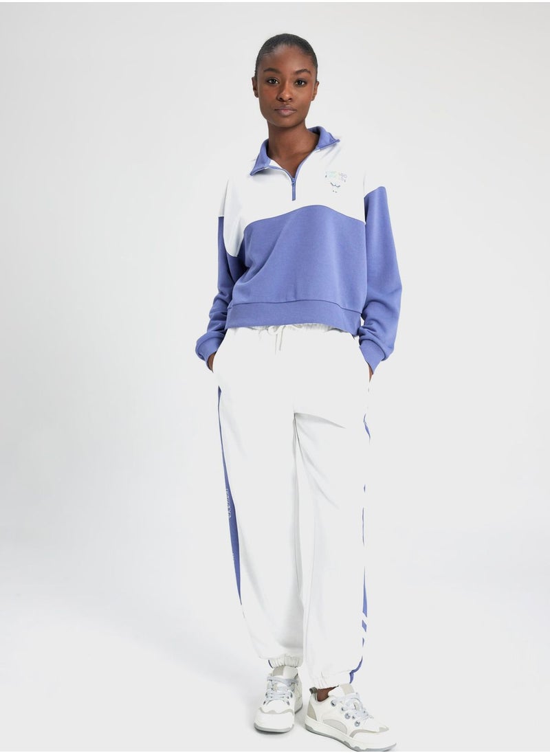 DeFacto Woman Licensed Chicago Bulls (Nbachi1000) Cover-Up Sweat Shirt  - Image 4