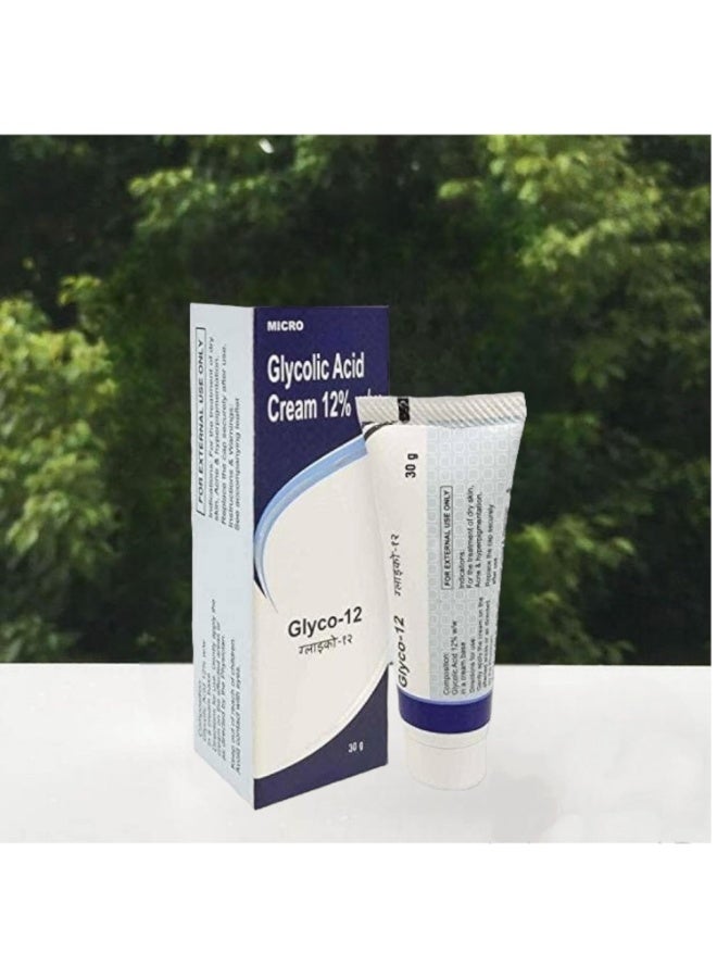 Micro Apeiro MICRO Glyco-12 Cream, 30gm - Image 1