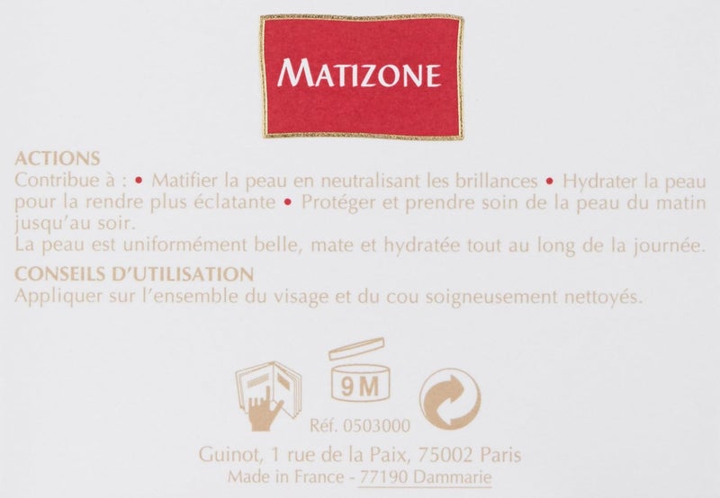 GUINOT Matizone Shine Control Moisturizer for All Skin Types - Image 3