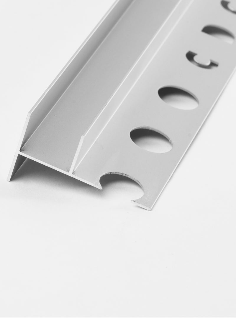 سي دي سي زوايا تثبيت زجاج الشاور مع ميول 14 ملم جروف، الطول: 2.5م ارتفاع: 12ملم - Image 1