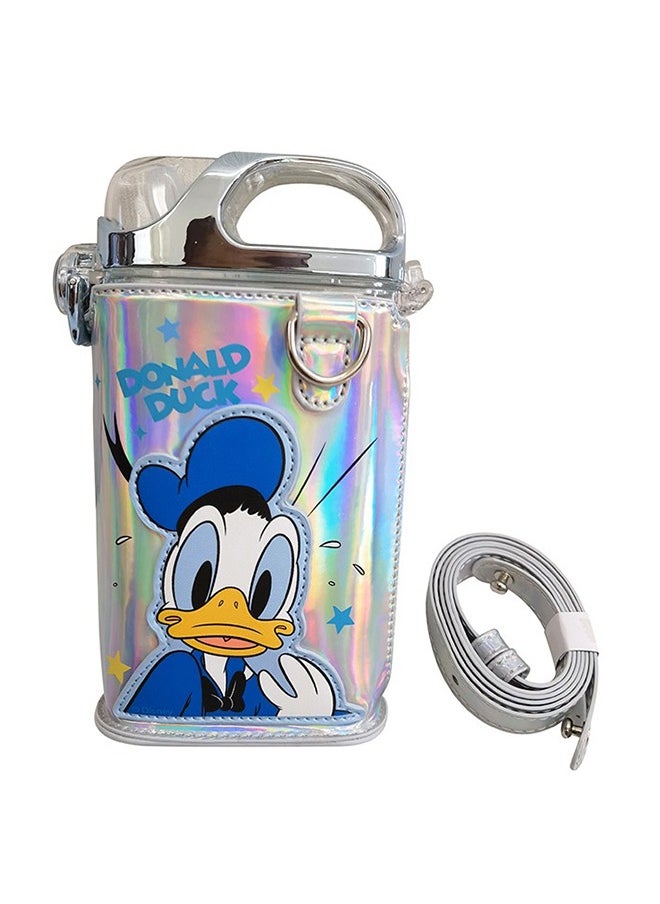 Disney - Donald Duck Leak-Proof Kids Water Bottle With Straw Blue 380 ML - Image 1