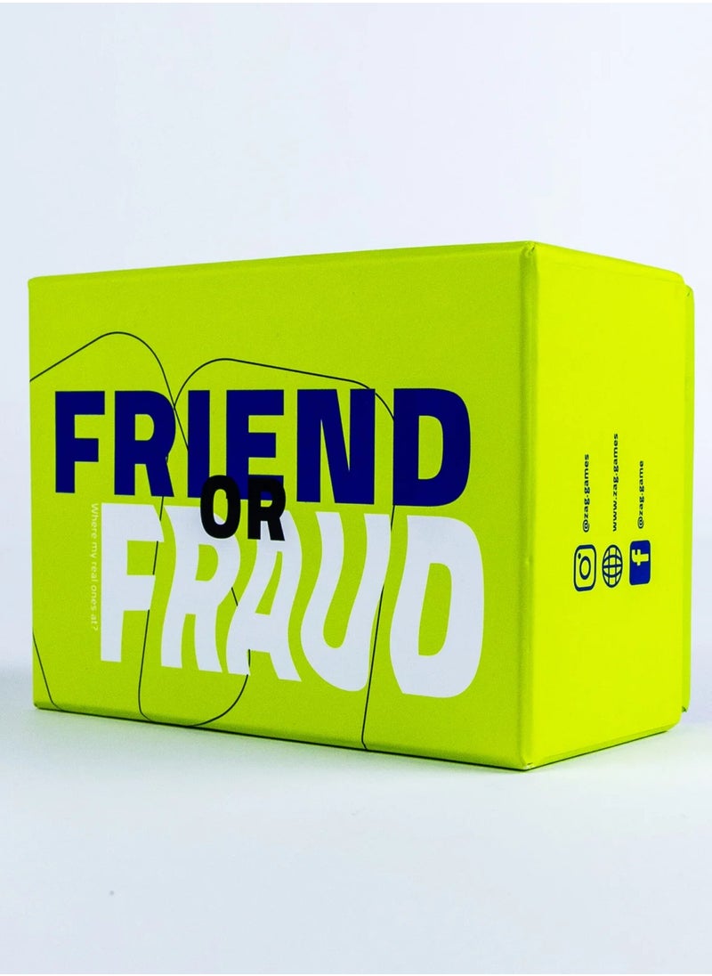 Zag Friend or Fraud Card Game  - Image 1
