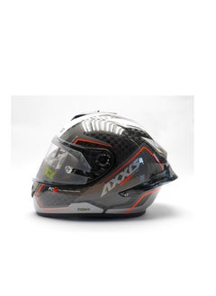 AXXIS FULL FACE helmet AXXIS COBRA rage a2 gloss pearl gray  - Image 3