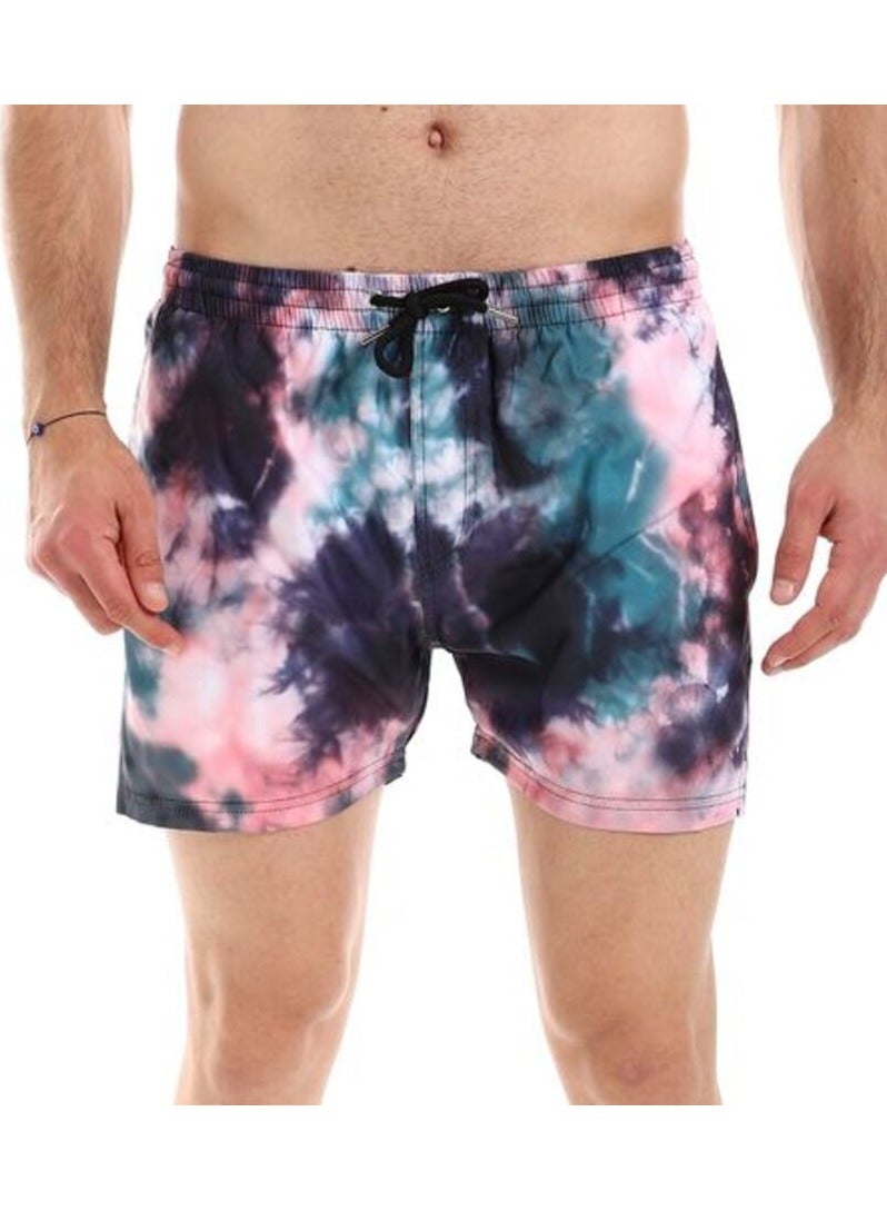 Pavone Washed Patterned Elastic Waist With Sided Multicolor - Image 1