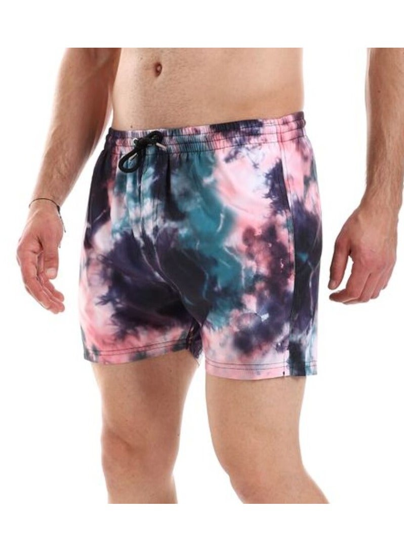 Pavone Washed Patterned Elastic Waist With Sided Multicolor - Image 2