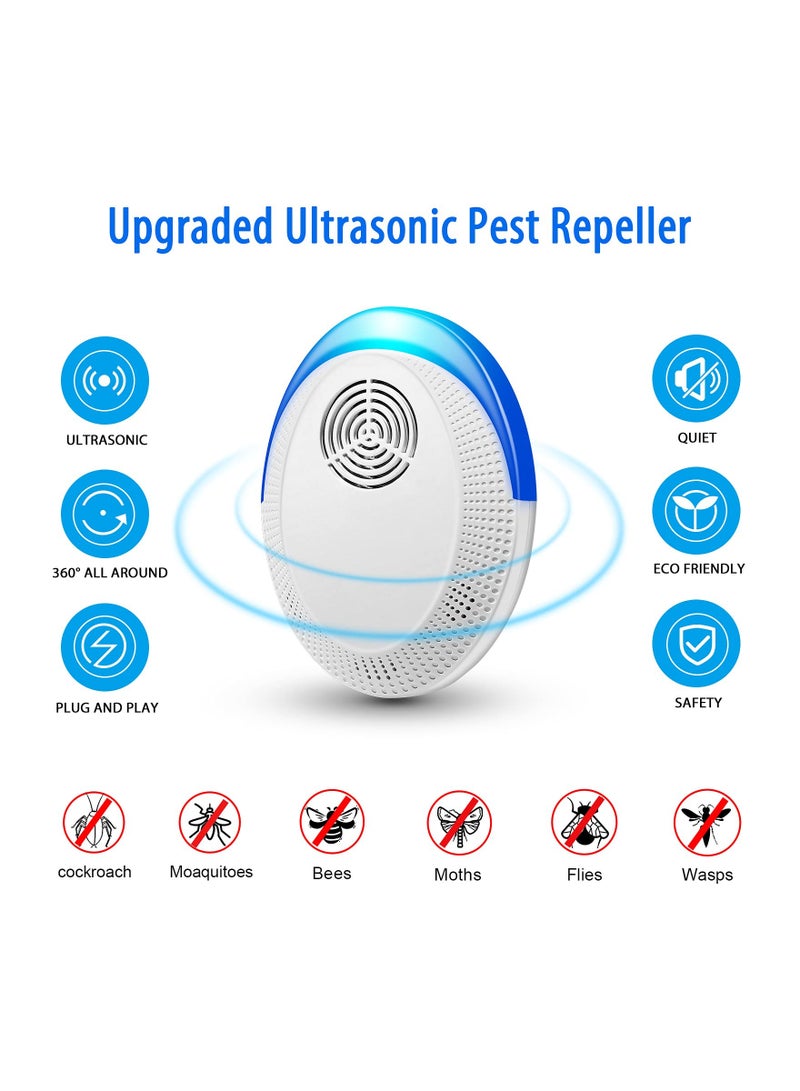 Generic SYOSI 4 Pcs Electronic Ultrasonic Mosquito Repellent,  Plug in for Insects, Indoor Pest Control for Living Room, Garage, Office, Hotel  - Image 2