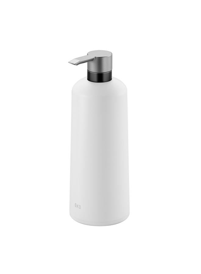 EKO Aroma Life Elegant Design Abs Soap Dispenser White And Silver Ek6085L - Image 1