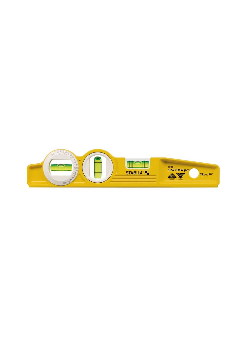 STABILA Stabila Spirit Level 81SVREM W360 25 cm  - Image 1