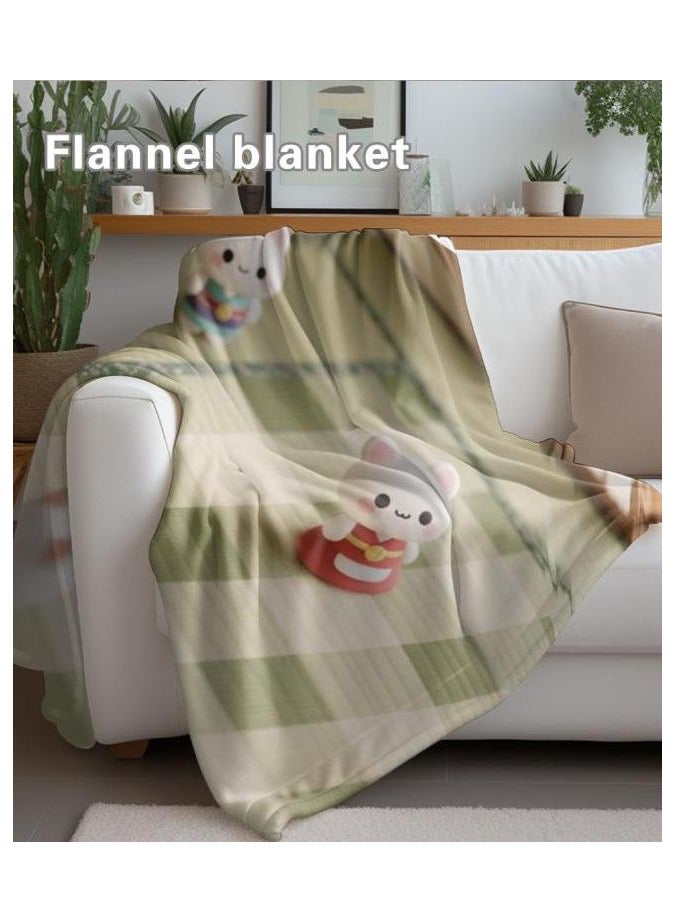 general Flannel thin blanket (warm and comfortable, suitable for sleep, gaming, dust removal and sandproof) 150cm*200cm - 268 - Image 5