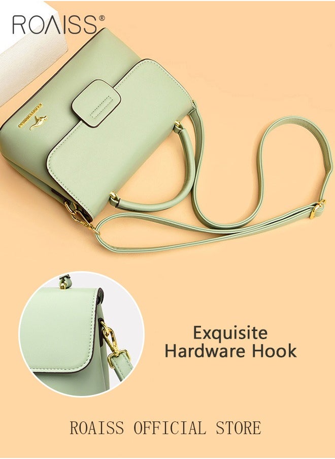roaiss - Women Shoulder Crossbody Bag Large Capacity Compact and Exquisite Women Handbag - Image 1