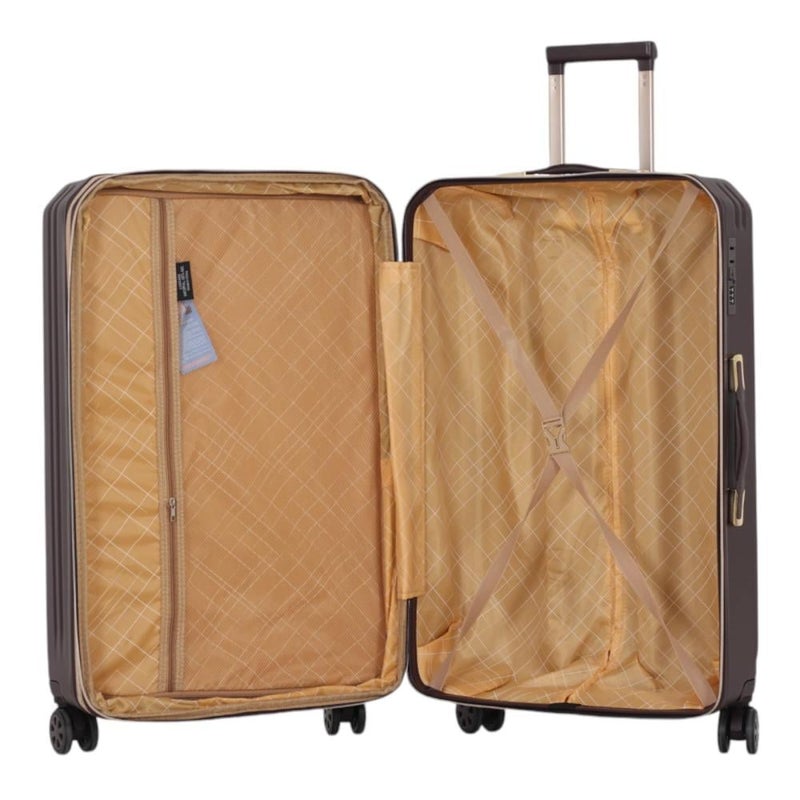 DIMA Bride's Dabash Travel Bag Set - 7 Pieces Includes 5 Trolley Bags and 2 Makeup Bags - Double Zipper Expansion Case - Dima Brand - Image 5