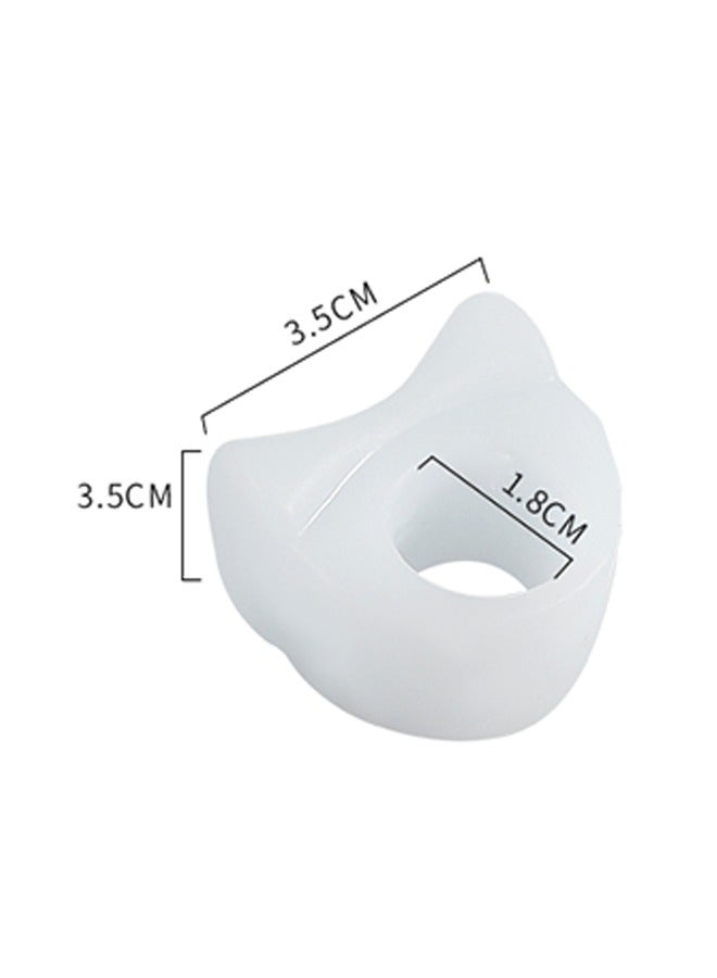 Ant 4-Piece Toe Spacers, Gel Applicator Toe Separators for Bunions, Correction of Crooked Foot Care Toe Splitter  - Image 2