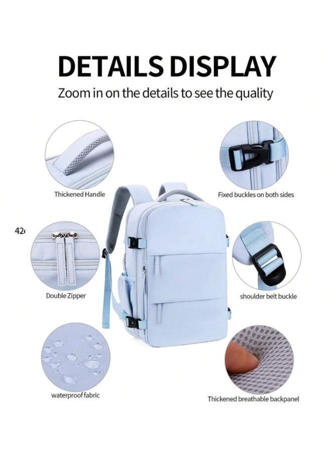 Travel Backpack for Men and Women Airline Approved Carry On Backpack Waterproof Sports Luggage Backpack Casual Daypack Hiking Backpack - Image 4