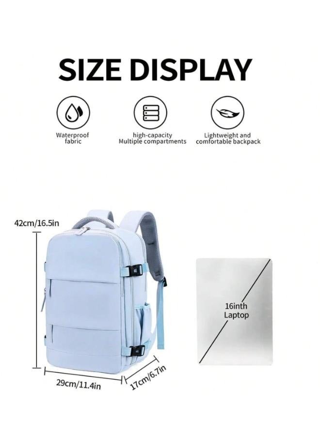 Travel Backpack for Men and Women Airline Approved Carry On Backpack Waterproof Sports Luggage Backpack Casual Daypack Hiking Backpack - Image 2