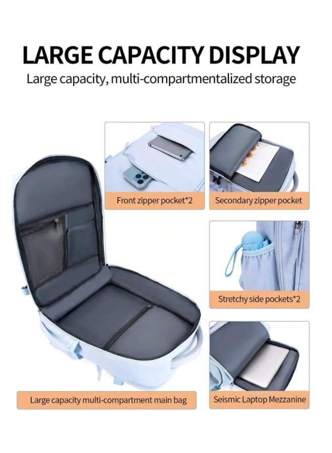 Travel Backpack for Men and Women Airline Approved Carry On Backpack Waterproof Sports Luggage Backpack Casual Daypack Hiking Backpack - Image 3