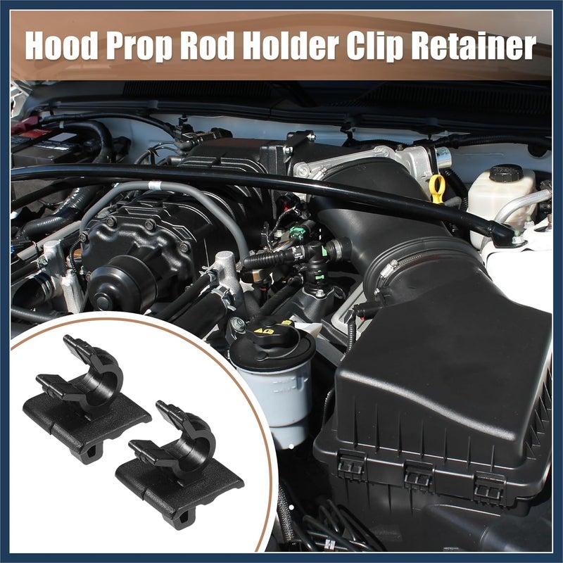 INFINAUTO Hood Prop Rod Holder Clip Retainer for Kia and Hyundai - Image 3