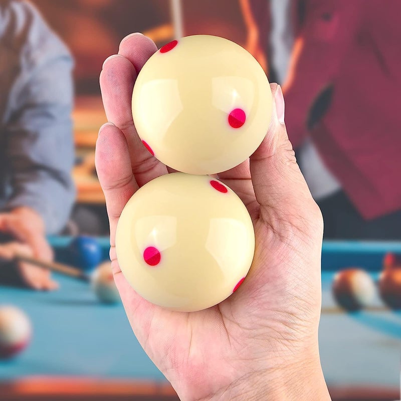 JBB Billiard Pool Table Practice Dotted Cue Ball Size 52.5 - Image 2