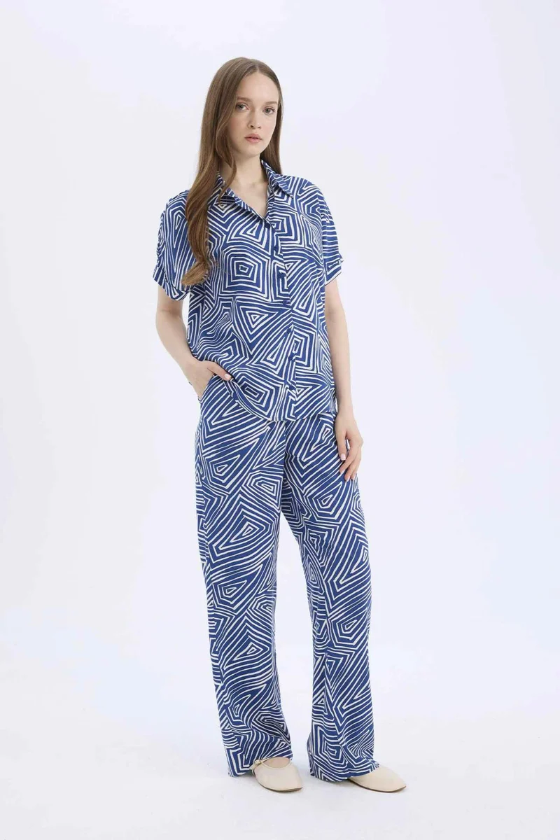 DeFacto Regular Fit Regular Hem Trousers