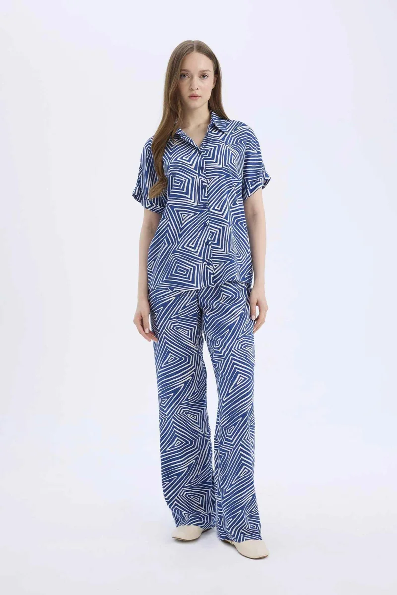 DeFacto Regular Fit Regular Hem Trousers