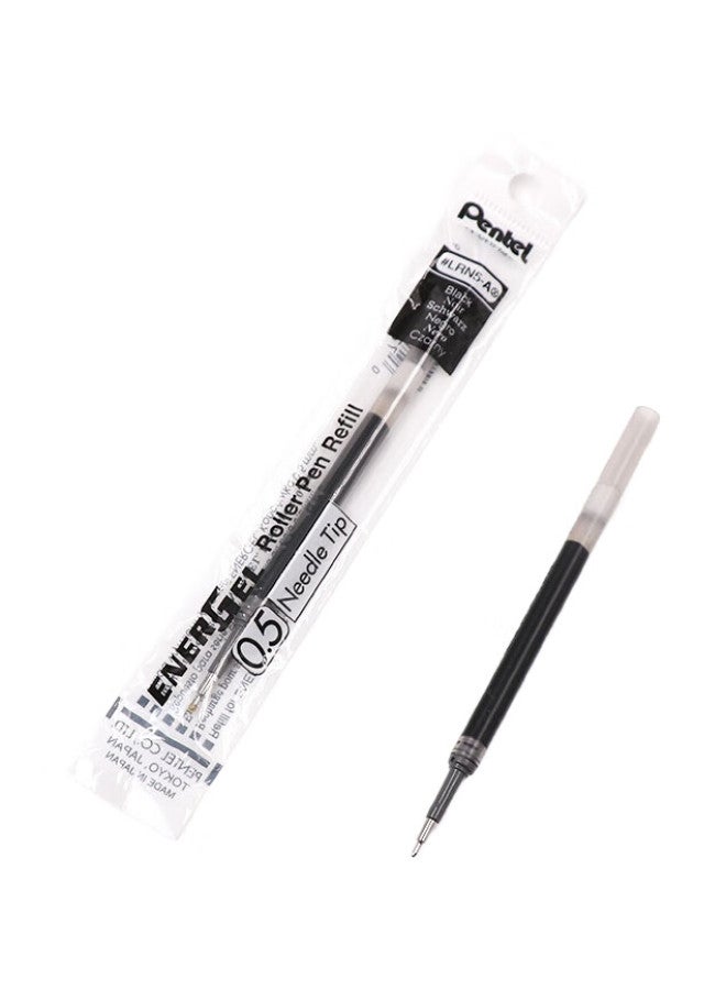 Pentel 0.5Mm Quick-Drying Gel Pen Refill (Compatible With Bln75/Bln105/Bln2005) Lrn5 Black 12-Pack - Image 2