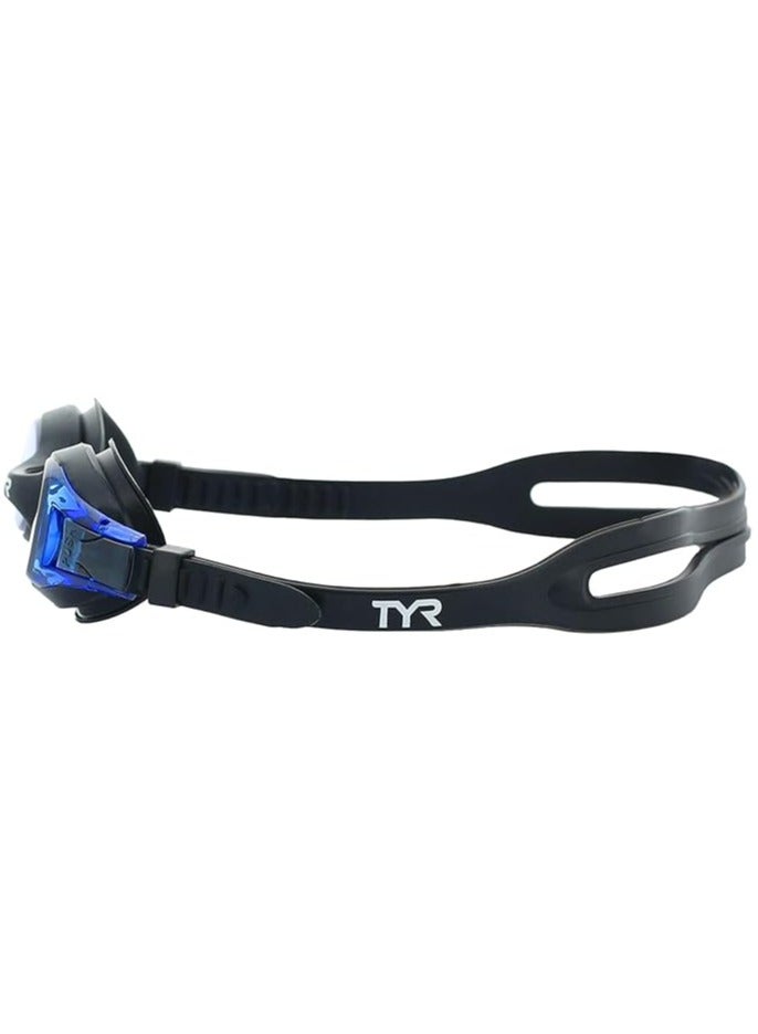 TYR Kids Swimple Swim Goggle, Black/Blue - Image 4