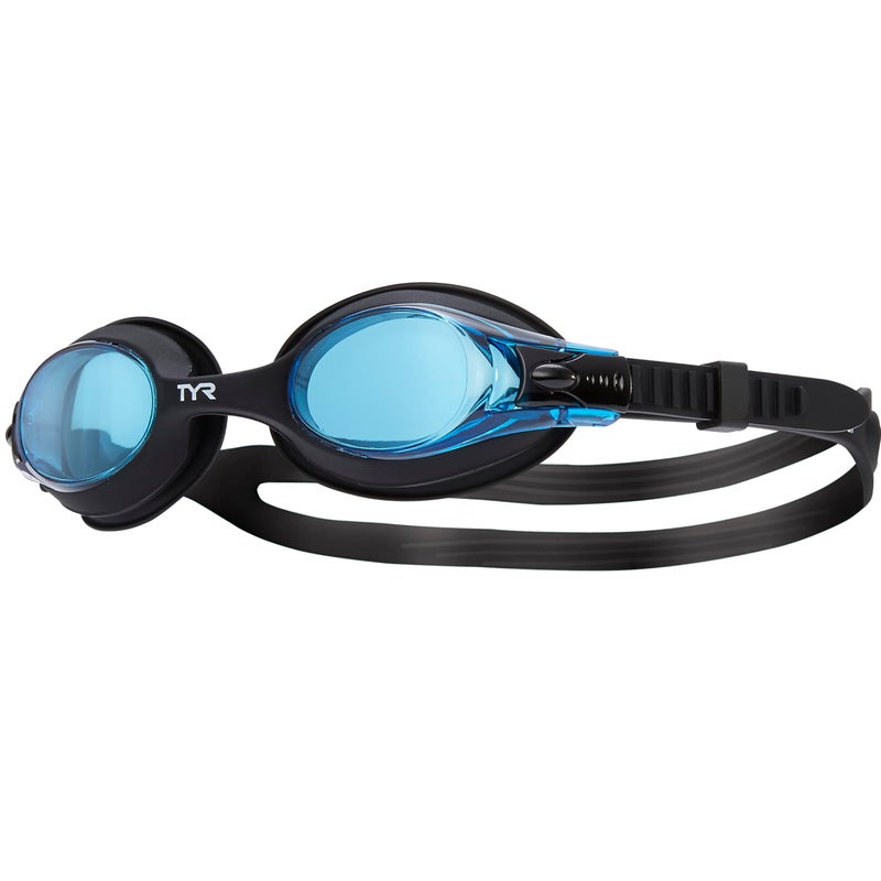 TYR Kids Swimple Swim Goggle, Black/Blue - Image 1