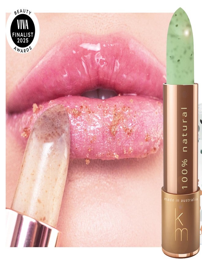 Karen Murrell Natural Lip Scrub – 100% Natural Lip Exfoliator Made in Australia, Cruelty-Free | Polishes with Sugar Crystals | Nourishes with Shea, Jojoba & Avocado Oils | For Smooth, Beautiful, Hydrated Lips - Image 2