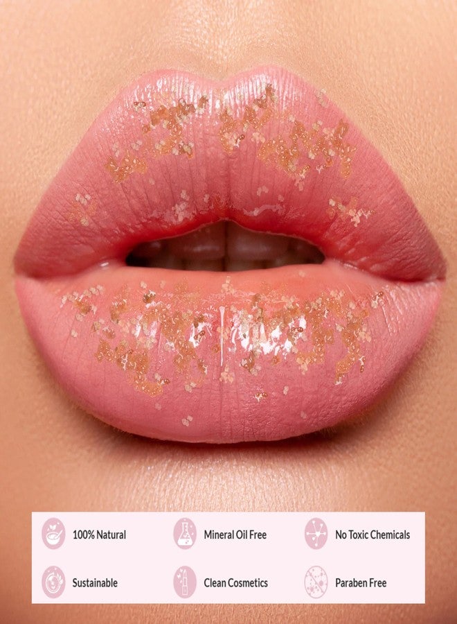Karen Murrell Natural Lip Scrub – 100% Natural Lip Exfoliator Made in Australia, Cruelty-Free | Polishes with Sugar Crystals | Nourishes with Shea, Jojoba & Avocado Oils | For Smooth, Beautiful, Hydrated Lips - Image 3