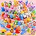 Kaemi 120Pcs Animal Erasers for Kids Desk Pets Bulk 3D Erasers Take Apart Pencil Puzzle Erasers Toys for Party Favors Treasure Box Games Prizes - Image 3
