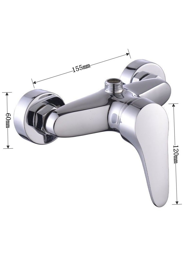 EBMINI Bathroom Wall Mounted Water Outlet Mixing Valve 
