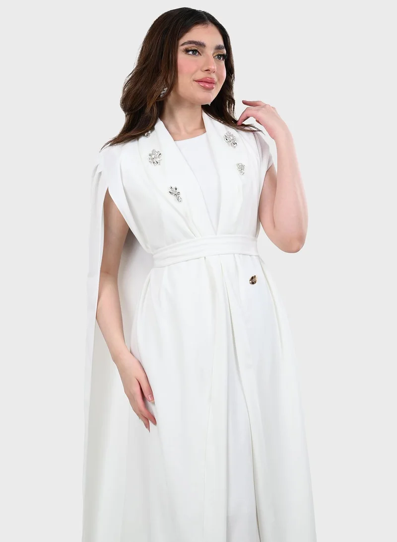 TOP TATO Cape Sleeve Dress