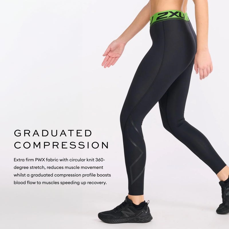 2XU Women's Refresh Recovery Compression Tights (Black/Nero, Medium) - Image 5