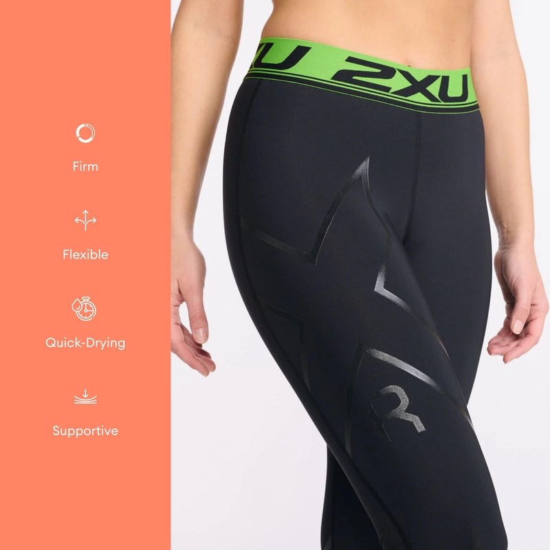 2XU Women's Refresh Recovery Compression Tights (Black/Nero, Medium) - Image 4