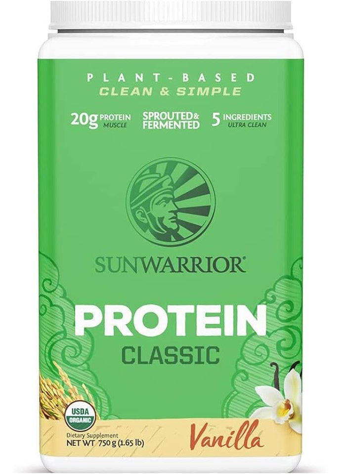 Sunwarrior Protein Classic Blend Organic Vanilla 750 Gm - pzsku/Z1ACBD73FA0CCC59084B7Z/45/_/1722939564/7ffd5b73-5075-45a7-b1ec-f45715bd047d