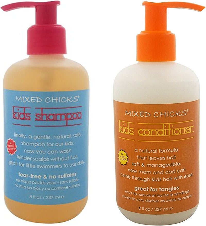 Mixed Chicks Kids Shampoo 237ml Conditioner 237ml Pack