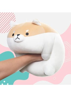 Beauenty Stuffed Animal Shiba Inu Plush Dog Toy Anime Plush Soft Pillow, Plushies Shiba Inu Plush Plush Toy Pillows Doll Dog,Plush Toy Gifts for Girl Boy (40CM)  - Image 2