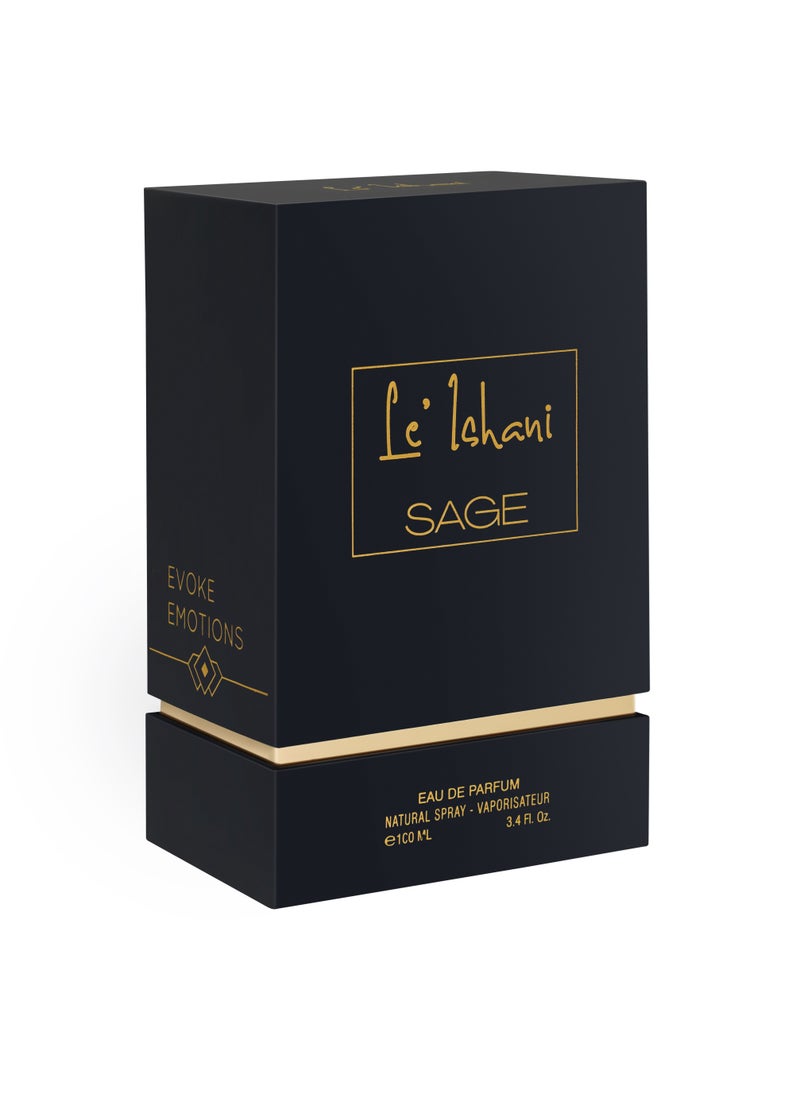 Le Ishani SAGE Perfume for Unisex 100 ml Luxury Fragrance for Male and Female Eau De Parfum  - Image 2