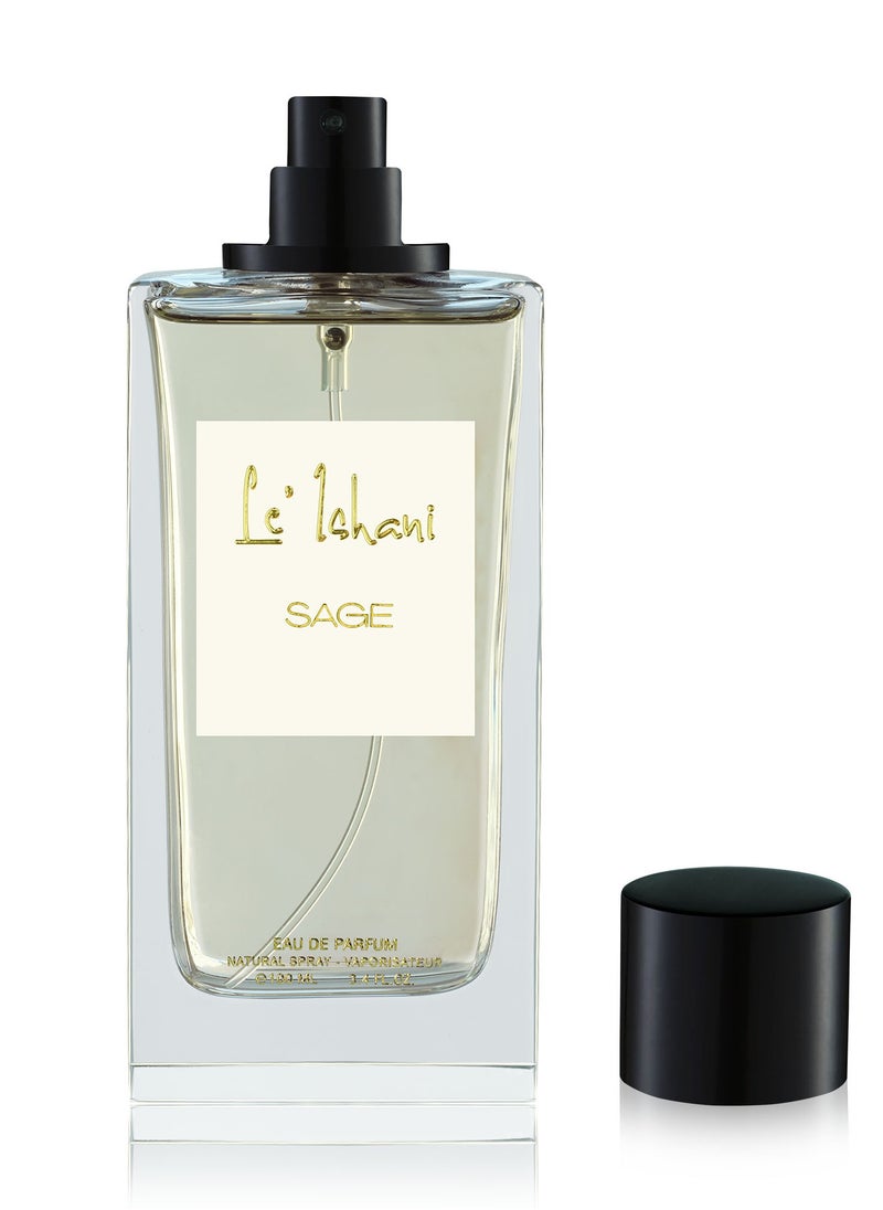 Le Ishani SAGE Perfume for Unisex 100 ml Luxury Fragrance for Male and Female Eau De Parfum  - Image 4