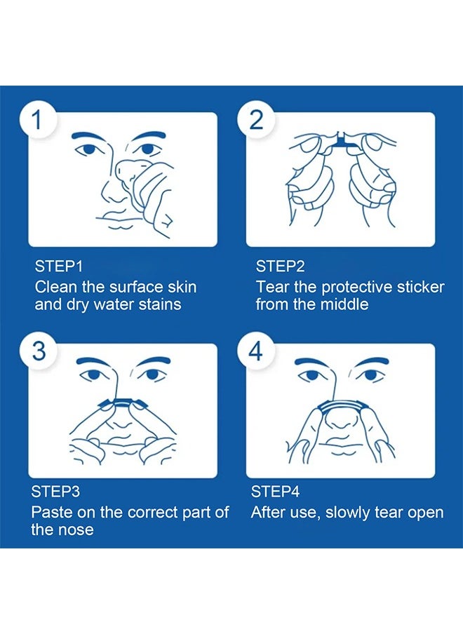 SOUTH MOON - Nasal Strips -Sleepright Breathing,Nasal Patch to Help Stop Snoring, Snoring Solution and Instant Relief for Nasal Congestion Caused By Colds and Allergies - Image 1
