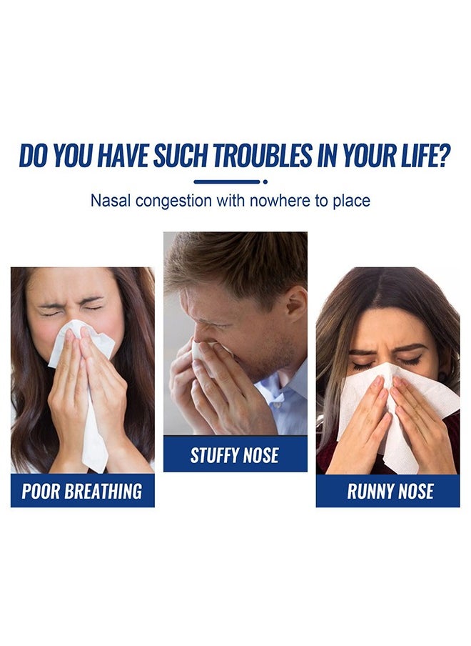 SOUTH MOON - Nasal Strips -Sleepright Breathing,Nasal Patch to Help Stop Snoring, Snoring Solution and Instant Relief for Nasal Congestion Caused By Colds and Allergies - Image 1