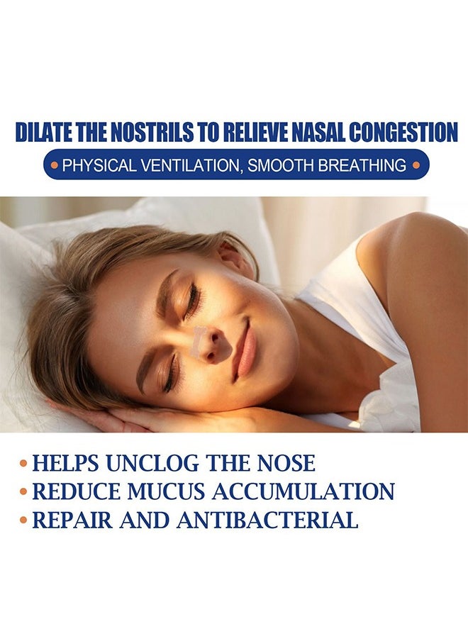 SOUTH MOON - Nasal Strips -Sleepright Breathing,Nasal Patch to Help Stop Snoring, Snoring Solution and Instant Relief for Nasal Congestion Caused By Colds and Allergies - Image 1