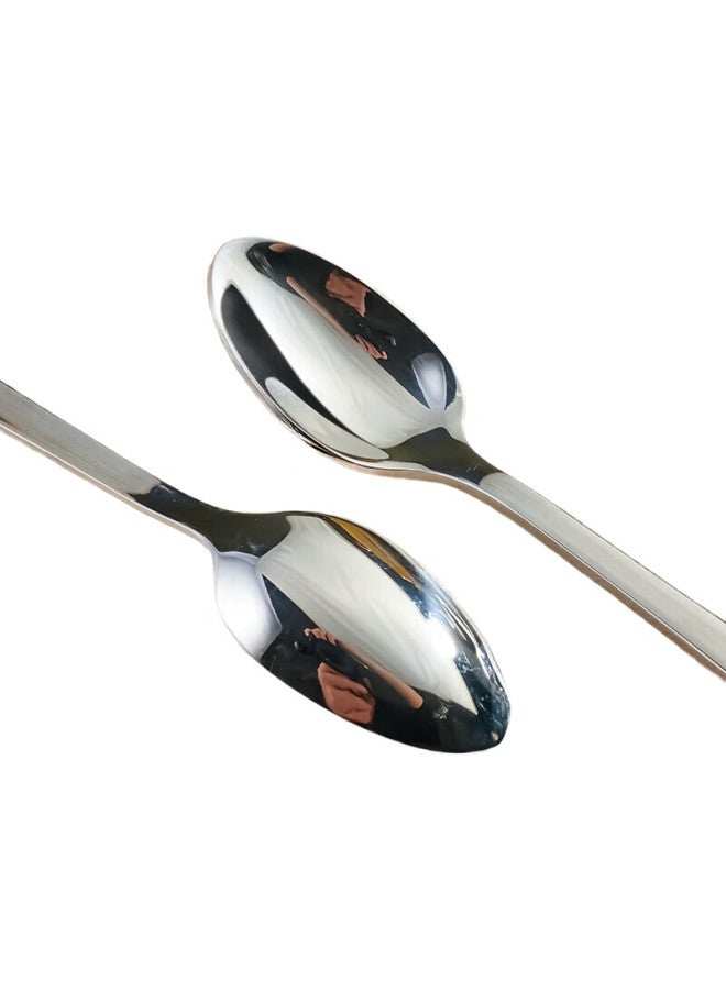 JD.com Jingzao 304 Stainless Steel Coffee Spoon, Cake Dessert Spoon, Household Seasoning Spoon, Children'S Small Spoon, Tea Spoon, 2-Piece Set - Image 1