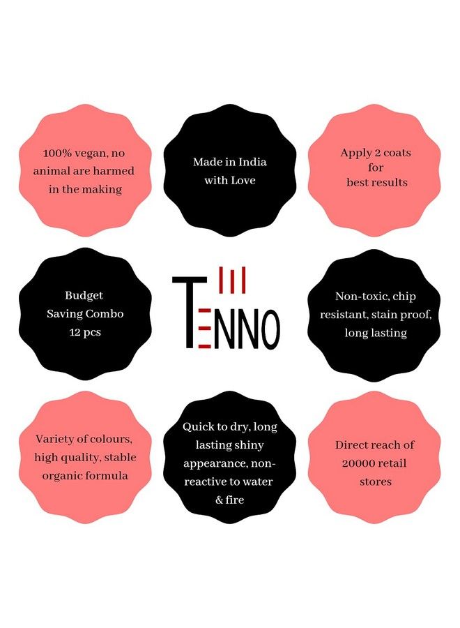 Tenno All In One (Pack Of 12) Long Lasting 7 Ml Each Combo Pack - Image 4