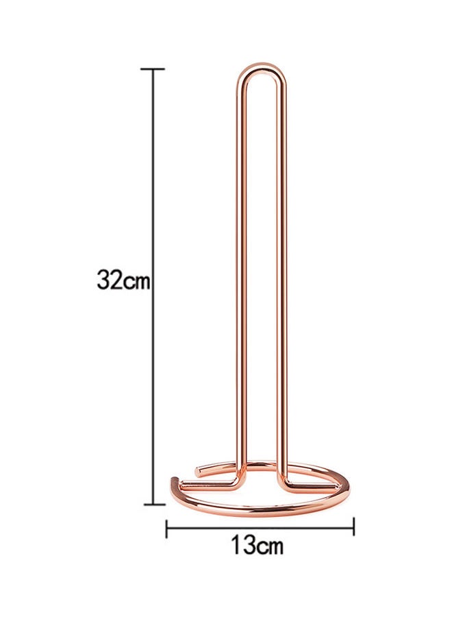 NIBEMINENT Paper Towel Holder Gold 32x13cm - Image 3