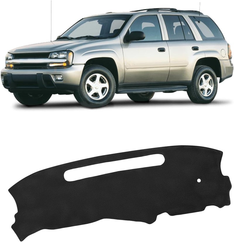 FIILINES Long lifespan Dash Cover Custom Fit for 1998-2005 Chevrolet Blazer / 1998-2004 Chevrolet S10 / 1998-2001 GMC Jimmy / 1998-2004 GMC Sonoma Dashboard Mat Accessories Sunshade Nonslip Protector No Glare Long lifespan - Image 1