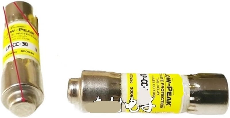 2 Pcs Fuse- LP-CC-1-2-3-4-5-6-7-8-10-12-15-20-25-30 600V Fuse-(LP-CC-1 1A)