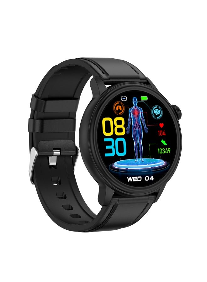 RollsTimi  Men's Watches, Sports Watches, Smart Electronic Watches, Business Electronic Watches, Black Tape Material, Bluetooth Calls, Multi-Sports Modes, Smart AI Language Assistants  - Image 1