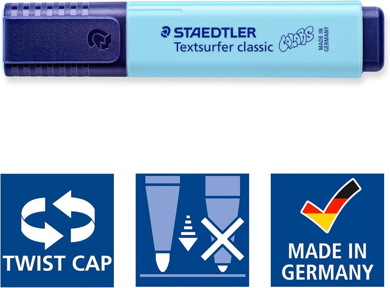 ستدلر مجموعة أقلام التحديد الكلاسيكية من ستيدلر تيكست سيرفر - ألوان عتيقة - Image 5